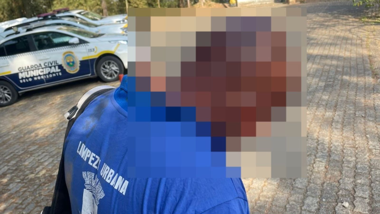 Gari é agredido a pauladas enquanto trabalhava em parque municipal de BH