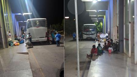 Grupo com 41 pessoas desembarcou na cidade de Montes Claros na madrugada deste sábado (15)