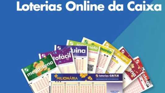 É possível apostar em qualquer loteria da Caixa Econômica pela internet