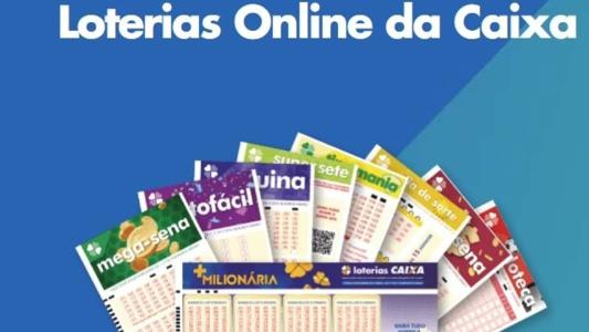 É possível apostar em qualquer loteria da Caixa Econômica pela internet