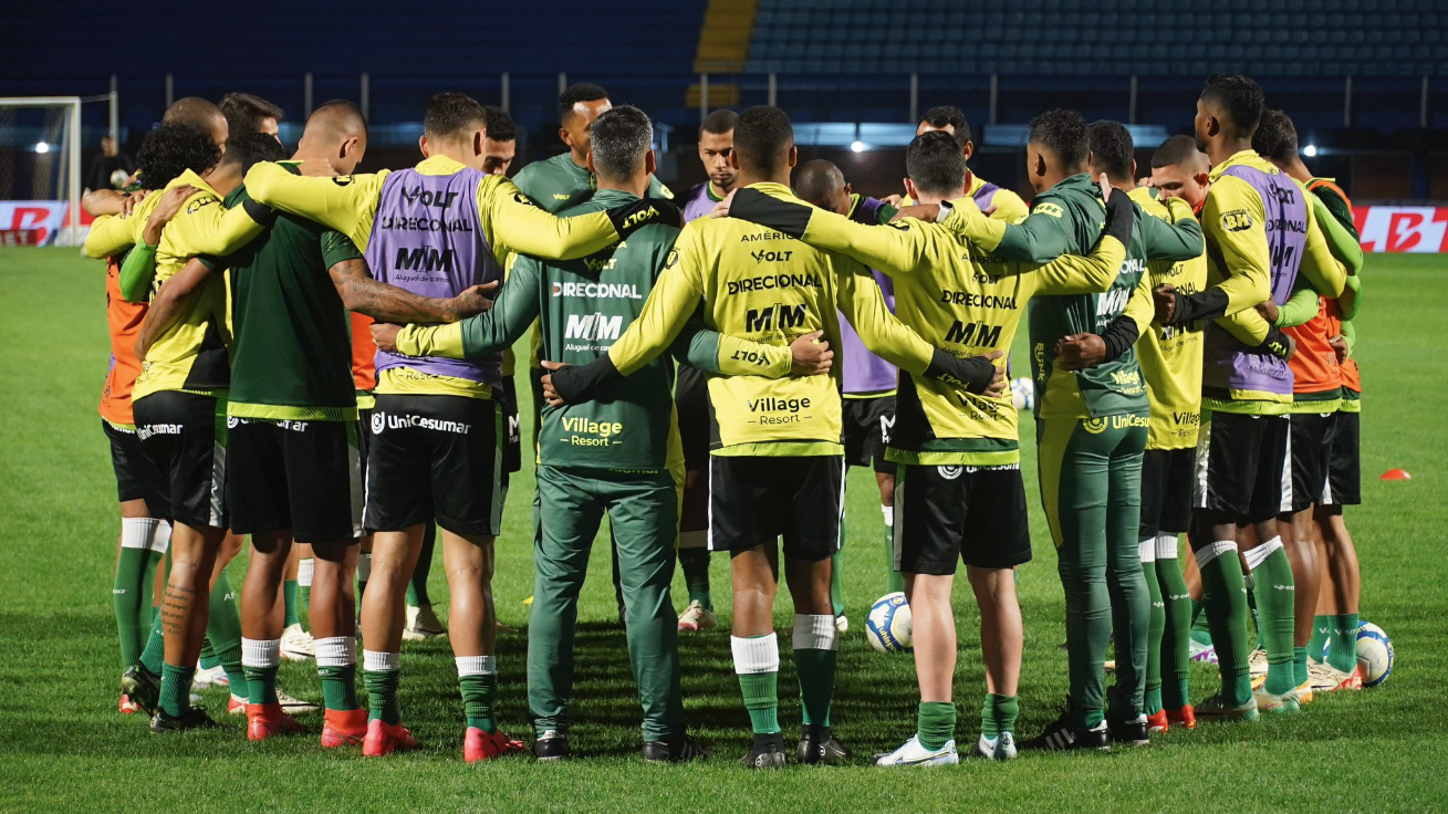 Brusque x América: jogo tem 48 torcedores e renda inferior a salário mínimo