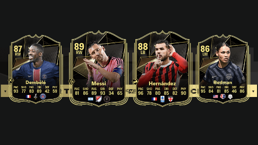 Messi, Dembélé e mais no TOTW: o primeiro Time da Semana do EA FC 25