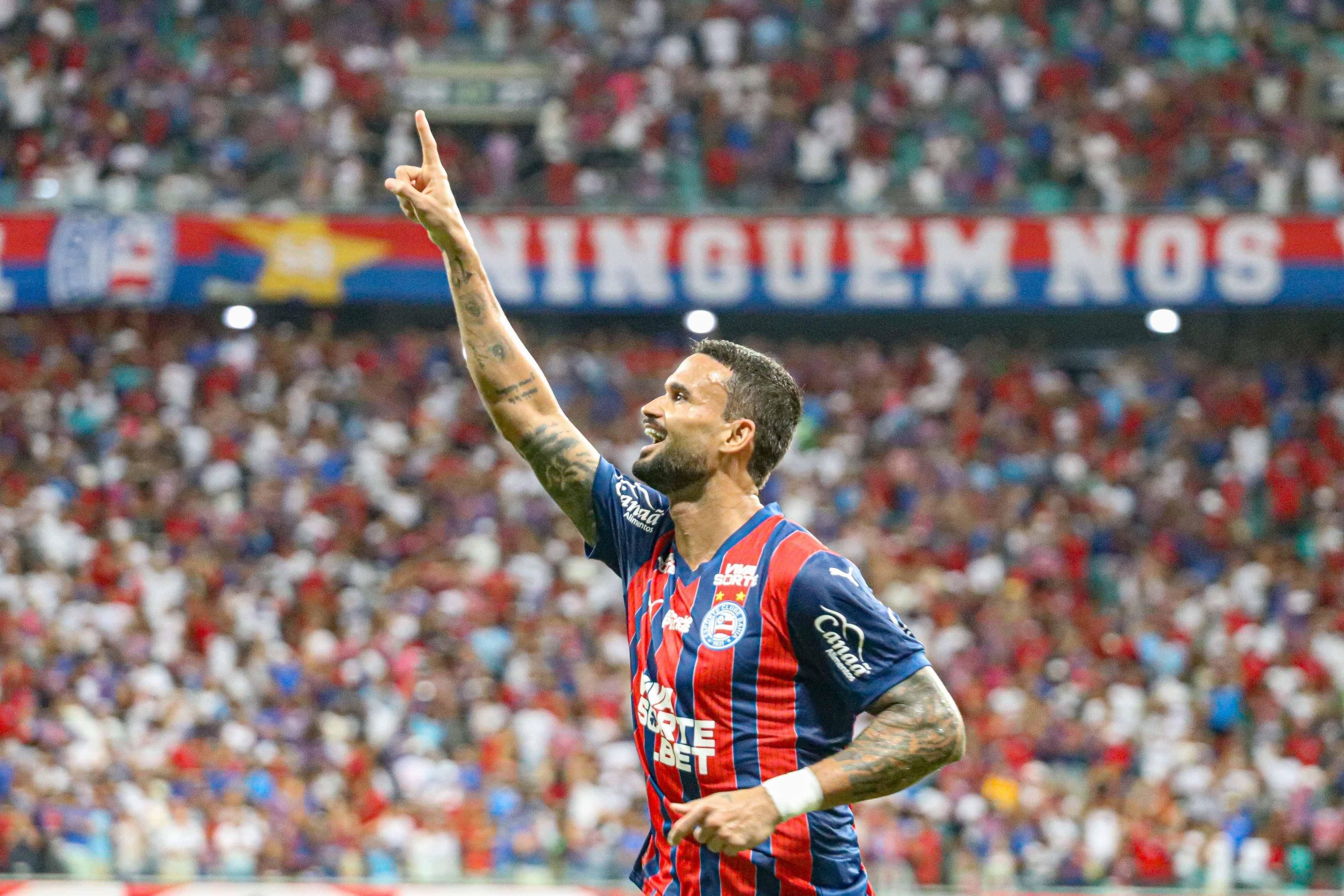 Willian José faz dois, e Bahia vence o São Paulo pelo Brasileirão