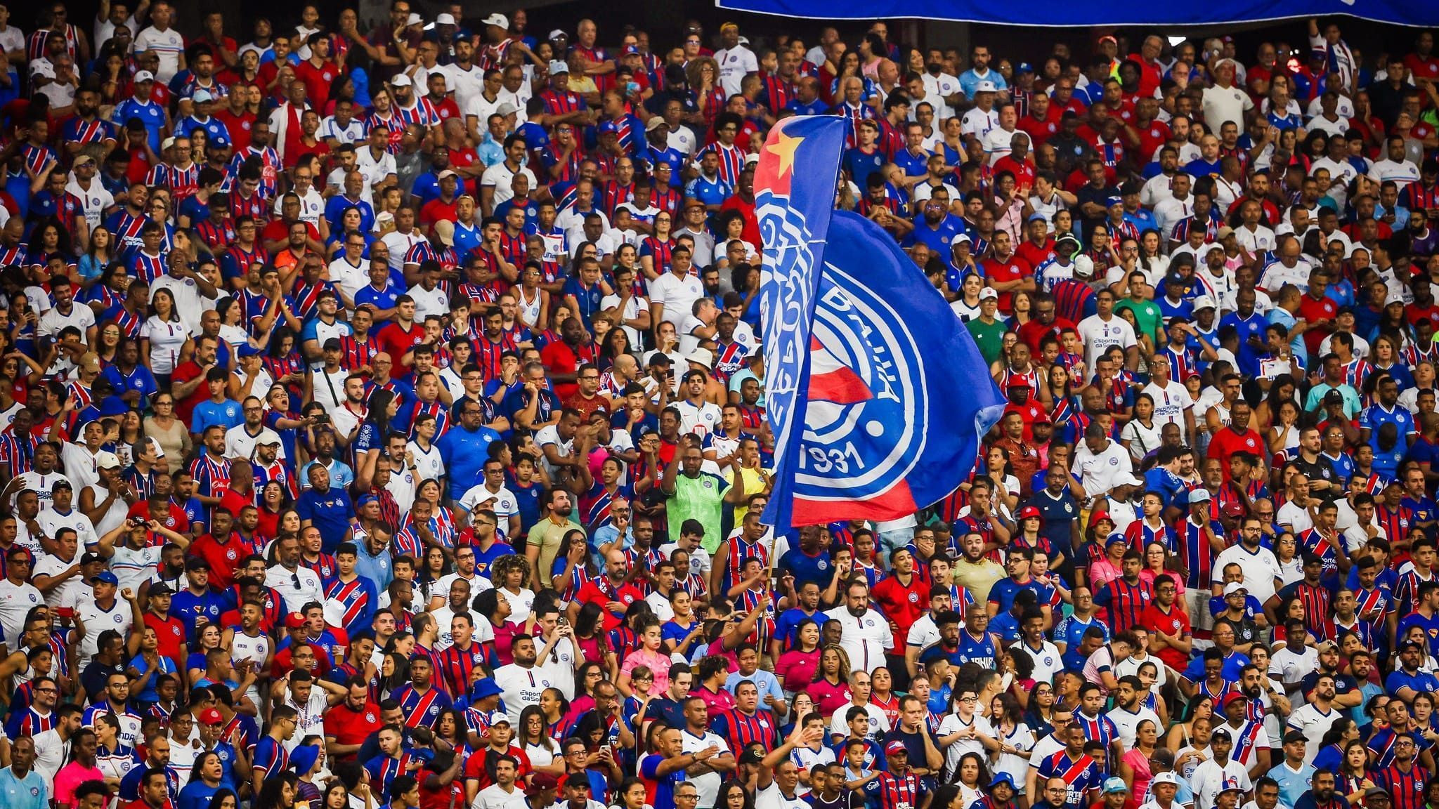 Contra o Flamengo, Bahia registra recorde de público pagante em 2025