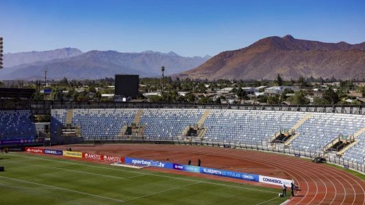 Estádio El Teniente, em Rancagua, no Chile