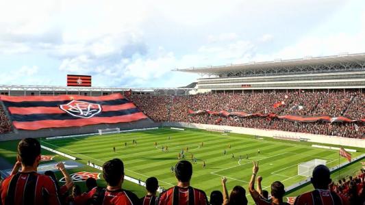 Projeção da Arena Barradão