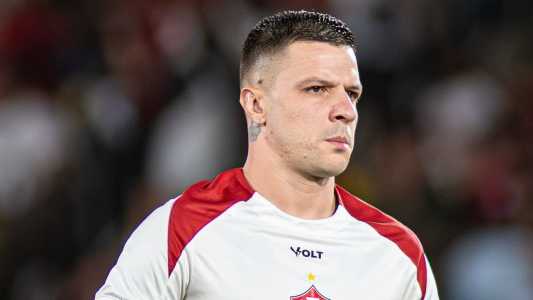 Atacante Renato Kayzer, artilheiro do Vitória no Campeonato Brasileiro, com sete gols