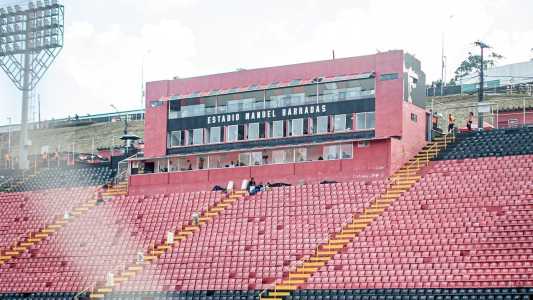 Barradão, palco do jogo entre Vitória e Ceará