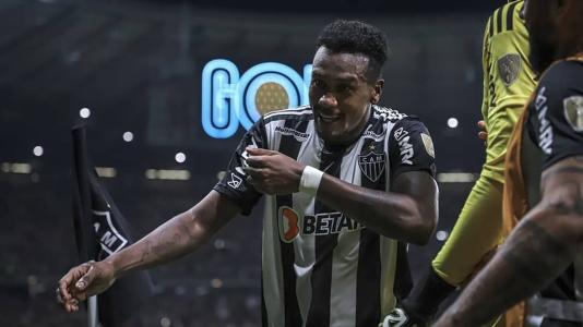 Edenilson marcou o primeiro gol pelo Atlético nessa quarta-feira (1º)