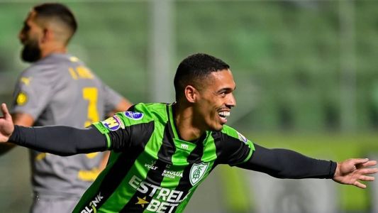 Éder abriu o caminho para a goleada do América no Independência