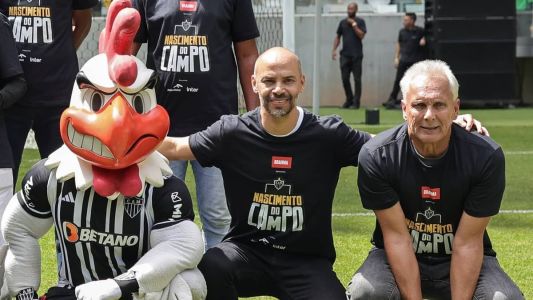 Éder Aleixo reagiu à eliminação do Palmeiras