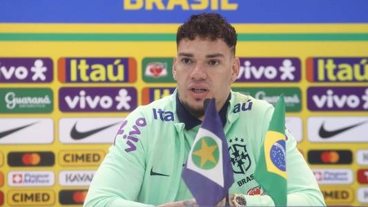 Ederson falou sobre o favoritismo do Brasil diante da Venezuela