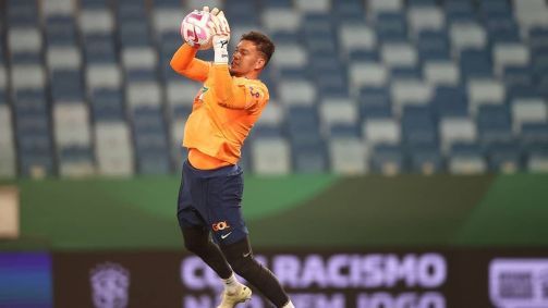 Éderson, goleiro da Seleção Brasileira