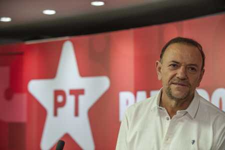 O presidente nacional do PT, Edinho Silva