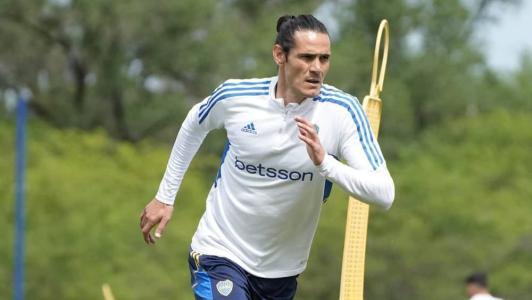 Edinson Cavani, atacante uruguaio do Boca Juniors, deve ser titular na final da Libertadores