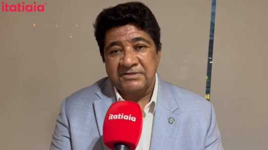 Ednaldo Rodrigues, presidente da CBF, após reunião no Rio de Janeiro que culminou no reconhecimento