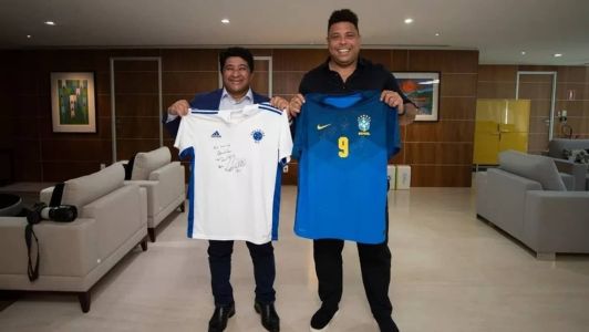 Ednaldo Rodrigues, presidente da CBF, teve vários encontros com Ronaldo em 2022