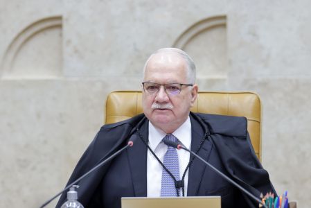 O ministro Edson Fachin, presidente do Supremo Tribunal Federal