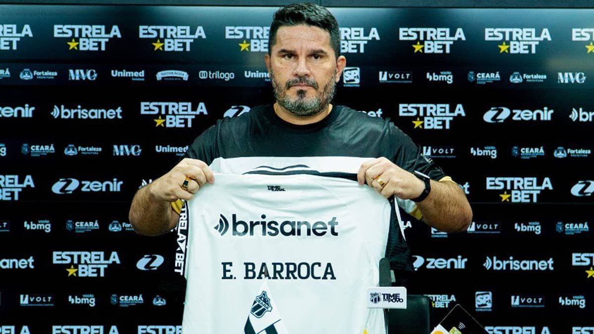 Pressionado no Ceará, Barroca terá jogo decisivo contra técnico que substituiu