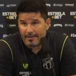 Técnico do Ceará defende elenco após derrota em casa para o CRB: 'Tenho confiança em todos os jogadores'