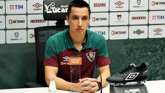Eduardo Barros, auxiliar de Fernando Diniz, após vitória do Fluminense sobre o Bahia