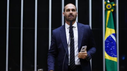 Eduardo Bolsonaro (foto) defende candidatura vinda do campo bolsonarista em BH