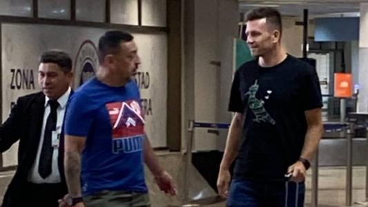 Eduardo Brock desembarcou em Assunção na manhã deste domingo (19)