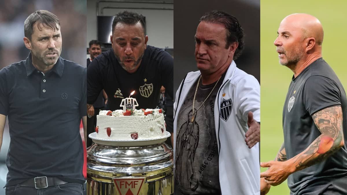 Atlético chega ao tetra do Mineiro com quarto técnico diferente; relembre