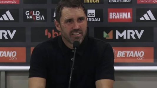 Eduardo Coudet concedeu entrevista após empate no clássico