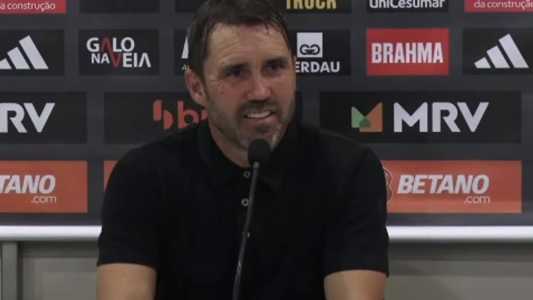Eduardo Coudet concedeu entrevista após empate no clássico