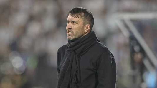 Eduardo Coudet, do Atlético, em jogo pela Libertadores