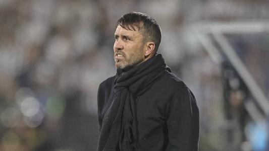Eduardo Coudet, do Atlético, em jogo pela Libertadores