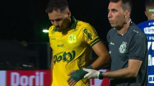 Eduardo marcou o gol da vitória do Mirassol