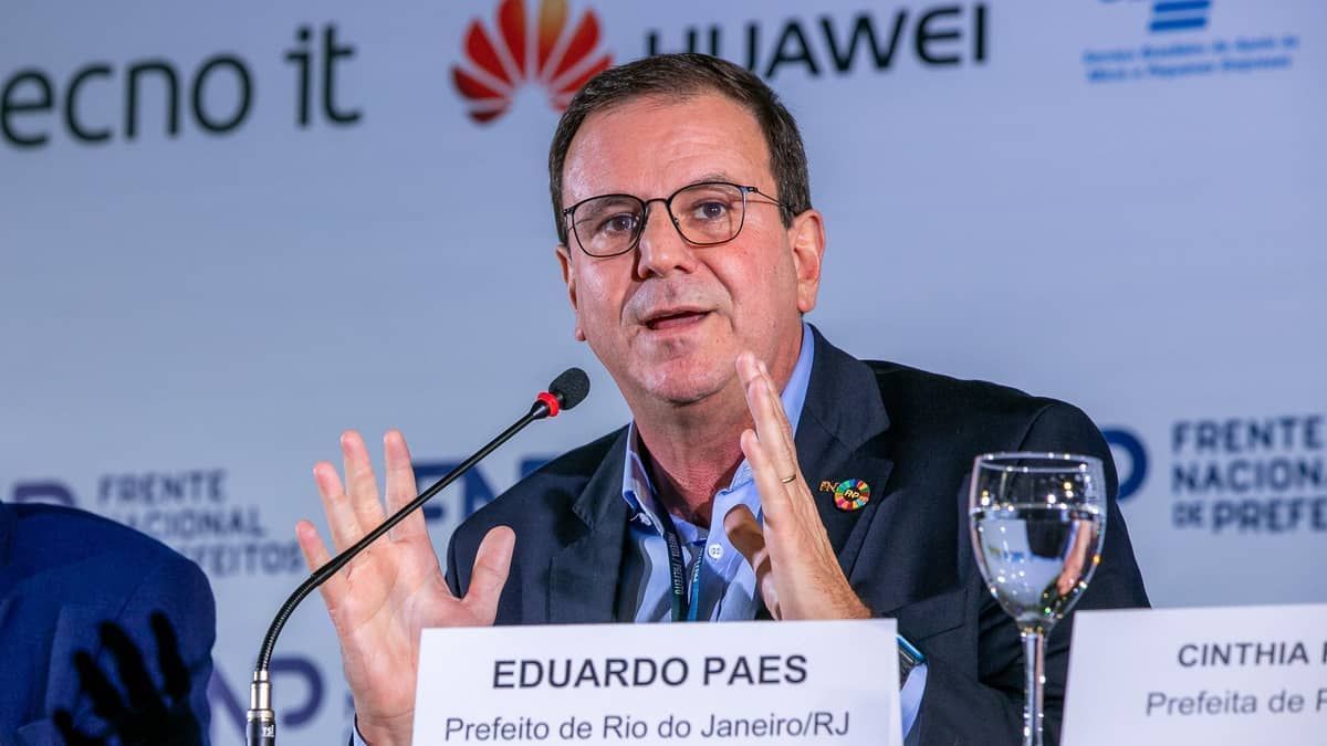 Eduardo Paes é lançado como candidato à reeleição para prefeitura do Rio