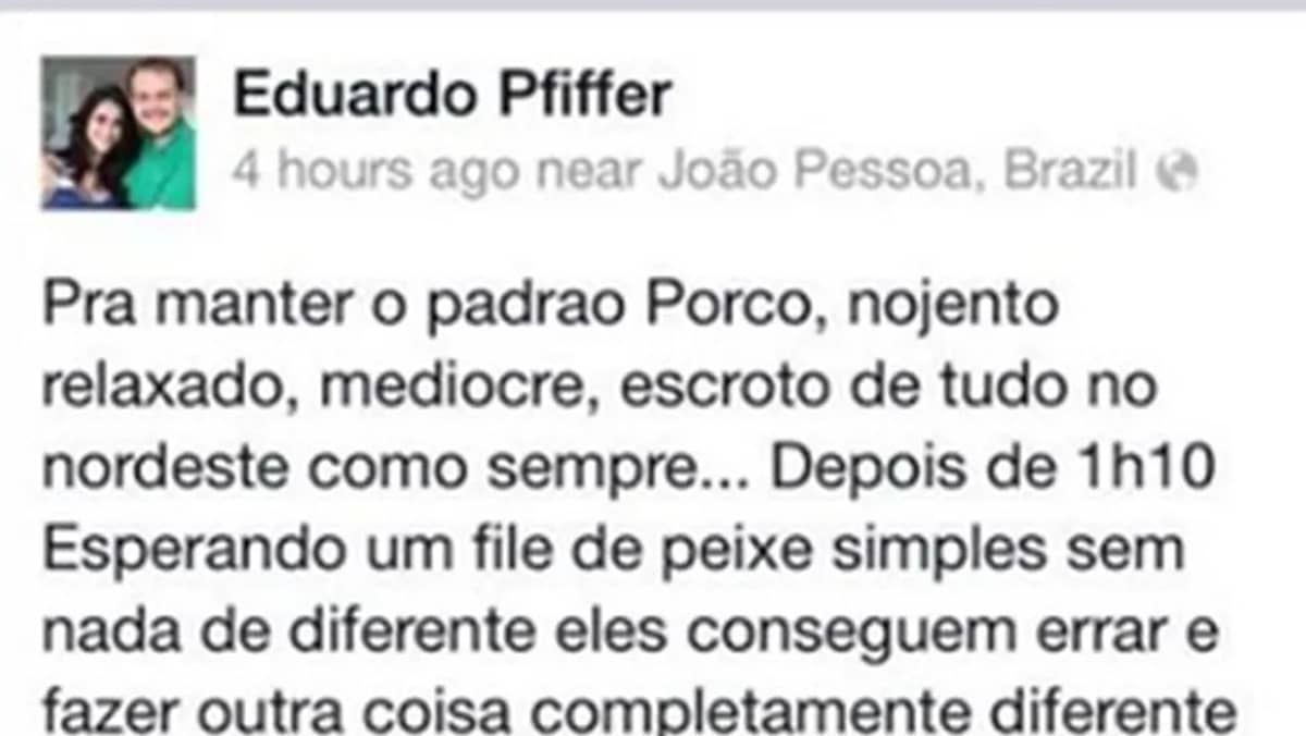 Piloto é condenado a pagar R$ 25 mil por xingar nordestinos: 'padrão nojento e relaxado' 