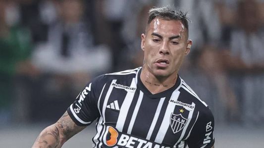 Eduardo Vargas se lesionou e virou desfalque no Atlético