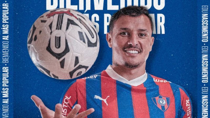 Ex-Cruzeiro e Coritiba, Edu é anunciado como reforço do Cerro Porteño