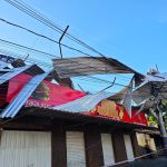 Moradores de Santa Luzia contabilizam prejuízos após forte temporal