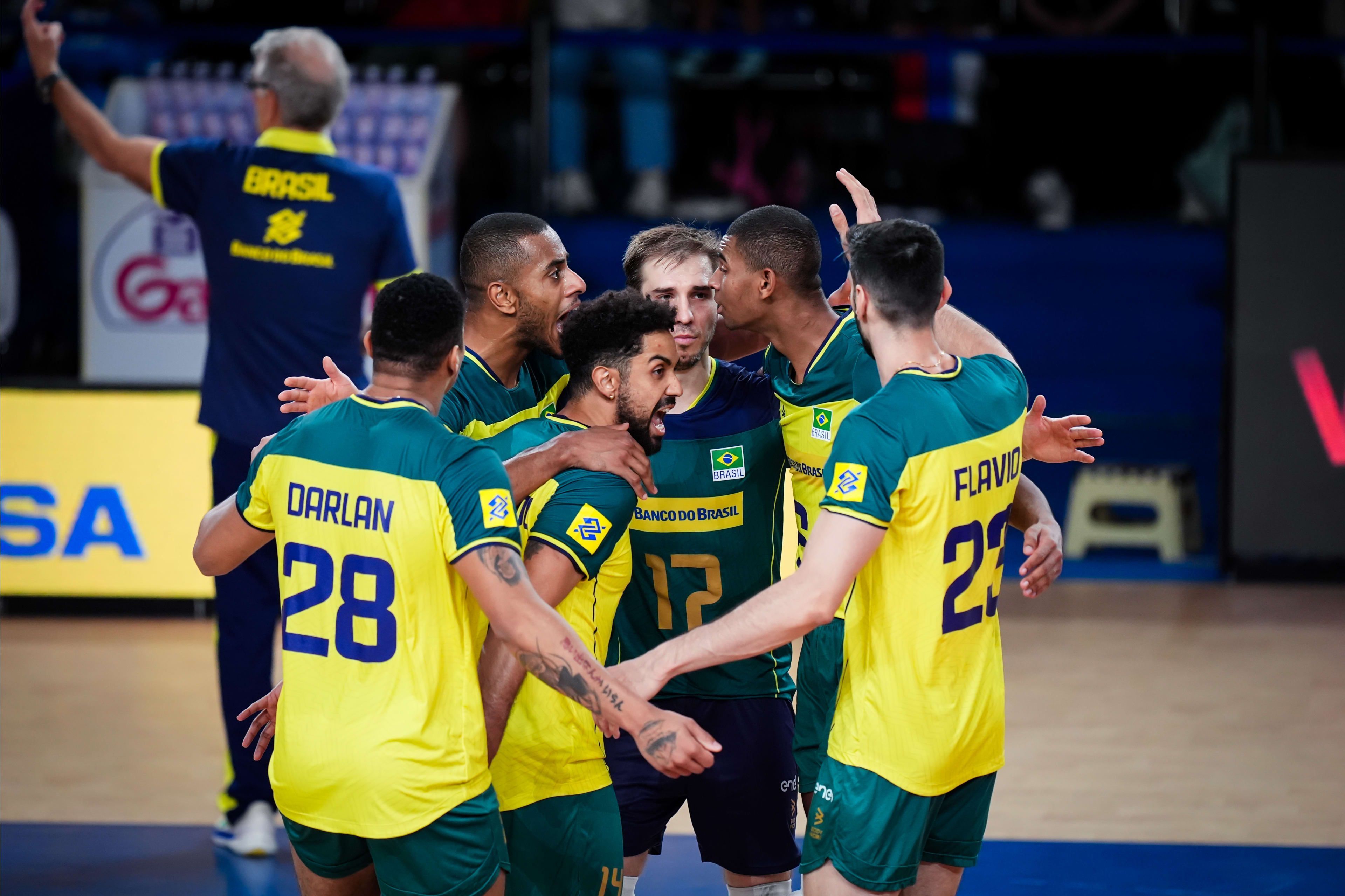 Sem capitão, Brasil fecha segunda semana da VNL com jogo difícil contra Polônia