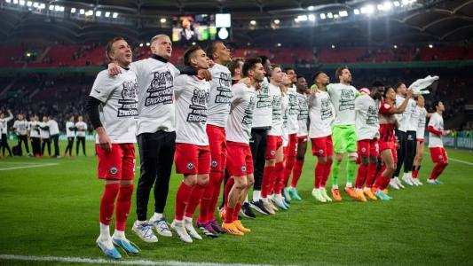 Eintracht Frankfurt está na final da Copa da Alemanha