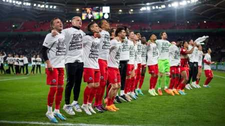 Eintracht Frankfurt está na final da Copa da Alemanha