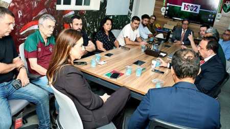 Reunião das chapas para a eleição do Fluminense