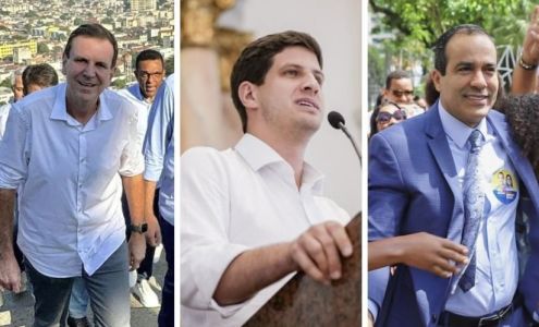 Eduardo Paes, no Rio; João Campos, no Recife; e Bruno Reis, em Salvador têm vitórias encaminhadas no primeiro turno