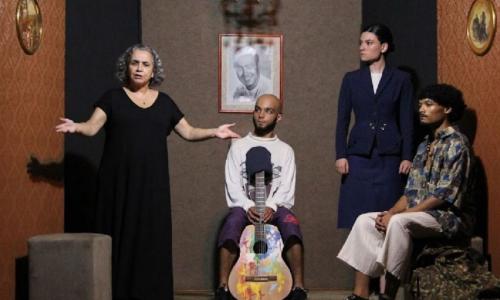 Elenco da peça Volta por Cima do Grupo Divulgação Foto Grupo Divulgação
