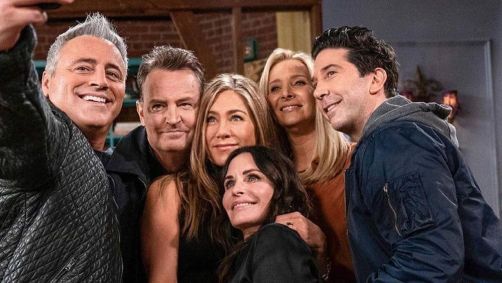 Elenco principal de 'Friends' se reuniu em 2021