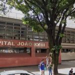 Carro cai em Rio Arrudas, região Leste de BH, e deixa dois feridos 