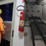 Casal fica preso em elevador de prédio e precisa ser resgatado pelos bombeiros em MG