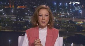 Último trabalho de Eliane Cantanhêde na GloboNews foi como comentarista do 'Em Pauta'