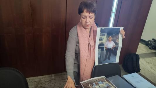 Eliane Reis perdeu o marido, José Oswaldo de Faria, após um ano e meio de internação