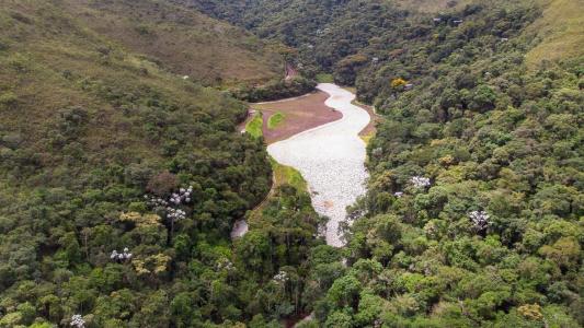 Barragem 8B, na mina Águas Claras, em Nova Lima (MG), foi a primeira a ser descaracterizada, ainda em 2019